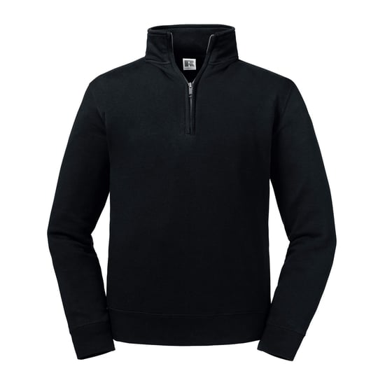 Russell Herren Authentic Quarter Zip Sweatshirt (Schwarz) - Image 1