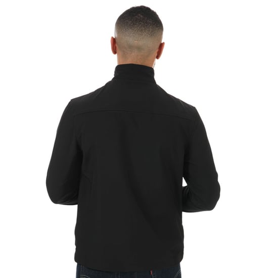 Veste Softshell col cheminée Lyle And Scott Pour Homme en Noir - Image 2