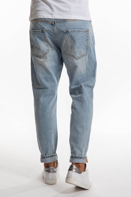 Takeshy Kurosawa Jeans Open-End Carrot Herren blau - Image 3