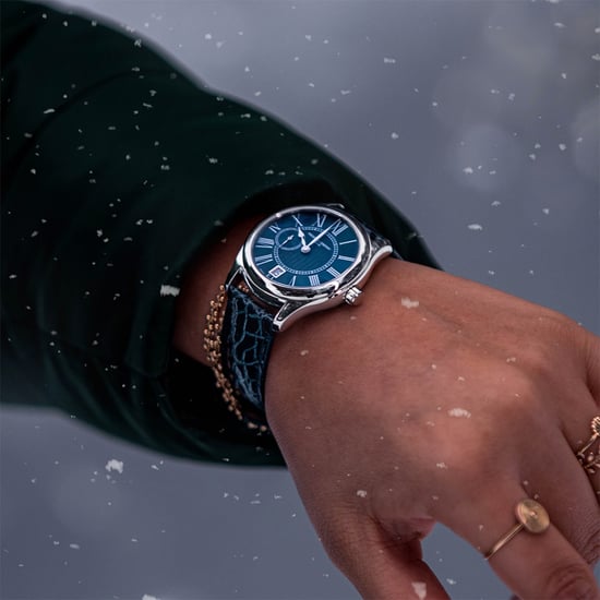 Frédérique Constant Damenblau Uhr FC-318MPN3B6 - Image 4