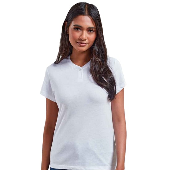 Premier - "Comis" T-Shirt für Damen (Weiß) - Image 2