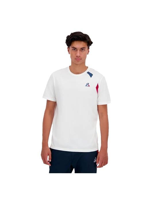 Le Coq Sportif Herren N1 Tricolor T-Shirt - Image 1