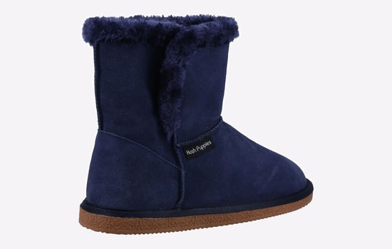 Hush Puppies Ashleigh MEMORY FOAM Slipper Stiefel Damen - Image 3