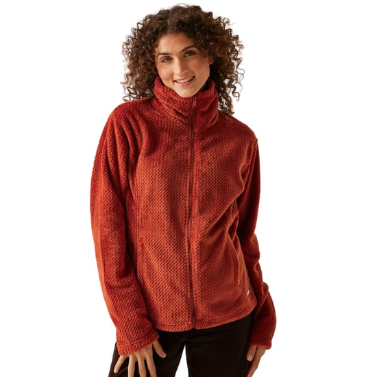 Regatta - "Heidy" Fleecejacke Durchgehender Reißverschluss für Damen (Ockerbraun) - Image 3