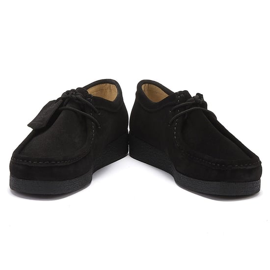 TOWER London Apache Schwarz Wildleder Schuhe - Image 5