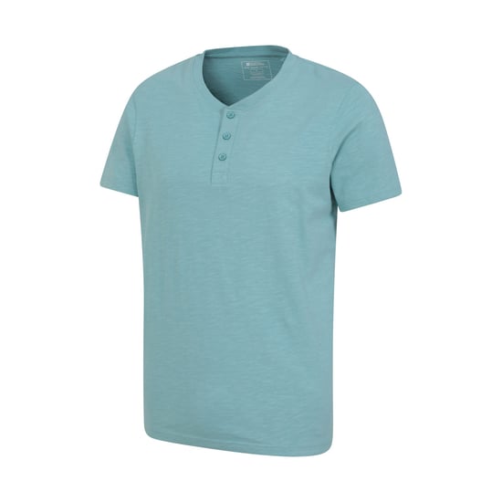 Mountain Warehouse Mens Hasst Organic T-Shirt (Turquoise)