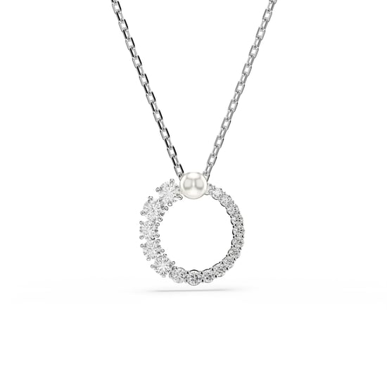 Swarovski 'Matrix' Damen-Halskette aus Metall - Silber 5688751 - Image 1