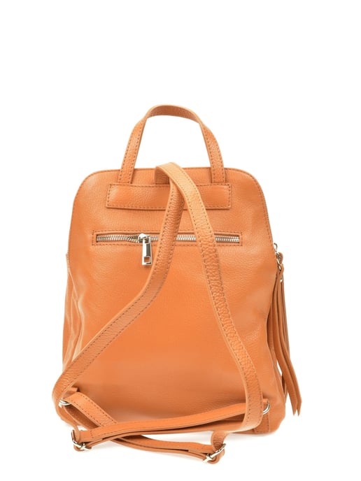 Anna Luchini SS22 AL 1512 Marron Cuir de vachette Sac - Image 2