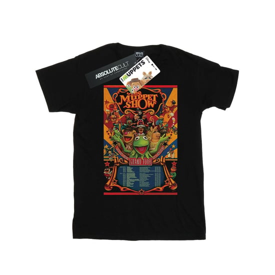 Disney Mens The Muppets The Muppet Show Poster T-Shirt (Black)