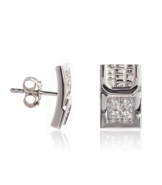 Orphelia Ohrstecker für Damen, 925 Sterlingsilber, Silber ZO-5902 - Image 3