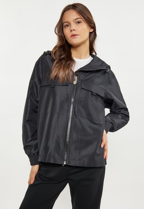 Mymo Anorak Damen schwarz - Image 3