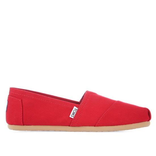 Women's Toms Classics Canvas Pumps in Red