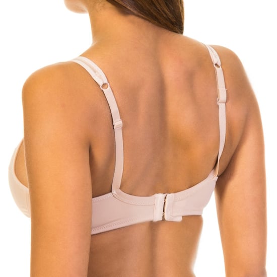 Non-wired bra with elastic sides 04974 woman