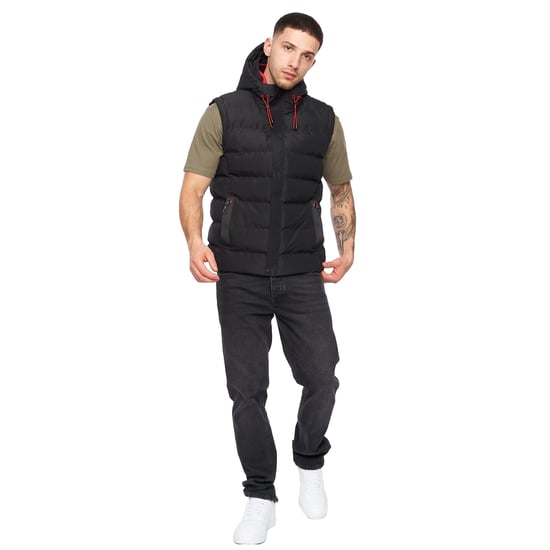 Crosshatch - "Kampleys" Weste für Herren (Schwarz) - Image 3