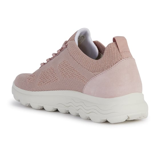 Geox D Spherica A Leder Damen Hellrosa Turnschuhe - Image 6