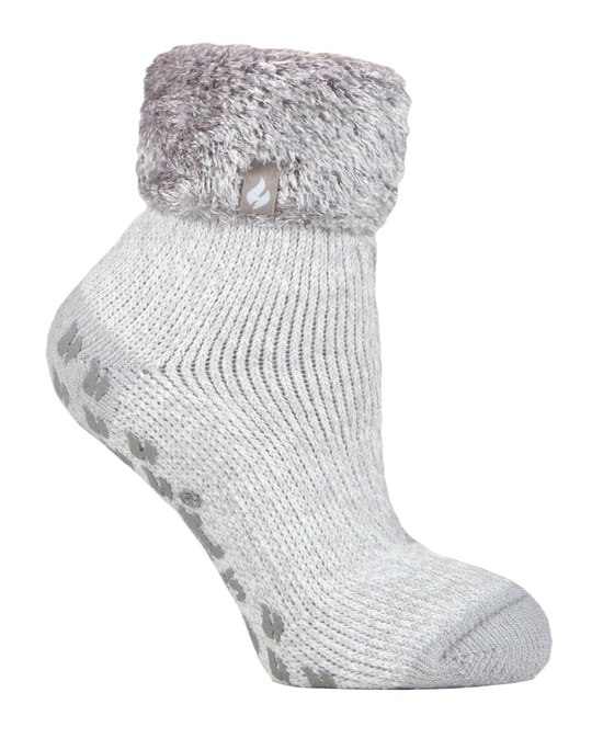 Heat Holders rutschfeste, flauschige Thermo-Slipper-Socken für Damen - Image 1