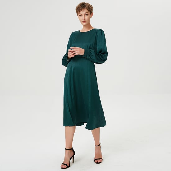 Angepasstes und ausgestelltes fließendes Blusenkleid - Image 3