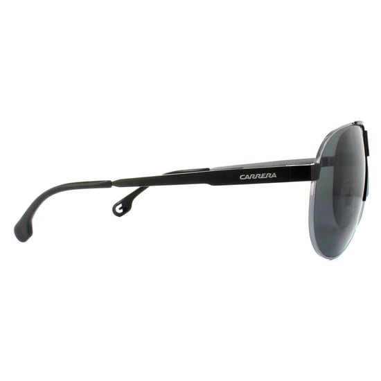 Carrera Aviator Unisex Ruthenium Matt Schwarz Grau Blau Sonnenbrille - Image 4