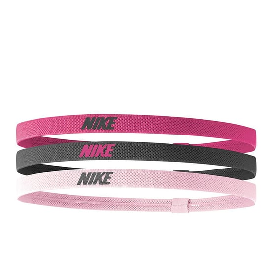 Nike - "Mixed Width" Stirnband (3er-Pack) (Pink/Grau) - Image 1