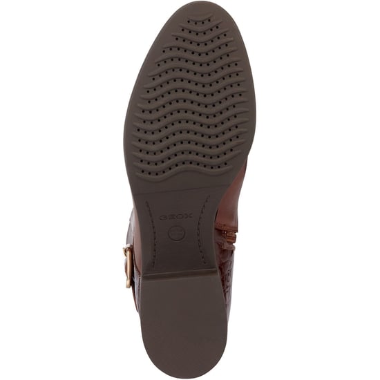 Geox D Felicity Leder Women's Braun Stiefel - Image 3