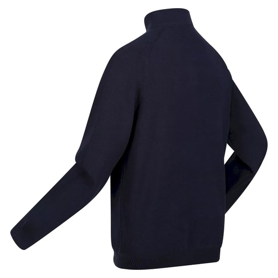 Regatta Mens Kylo Knitted Full Zip Fleece Jacket (Navy)