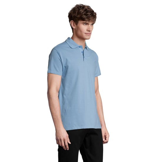 SOLS - "Spring II" Poloshirt für Herren (Himmelblau) - Image 3