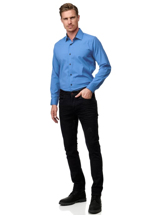 Rusty Neal Overhemd Slim Fit  Blau - Image 6
