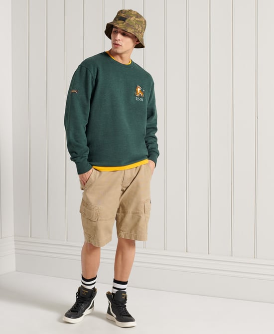 Superdry Military Graphic Crew Sweatshirt