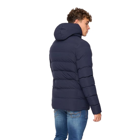 Crosshatch - "Kampleys" Steppjacke für Herren (Marineblau) - Image 2