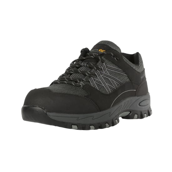 Regatta Mens Sandstone Safety Trainers (Briar/Black)