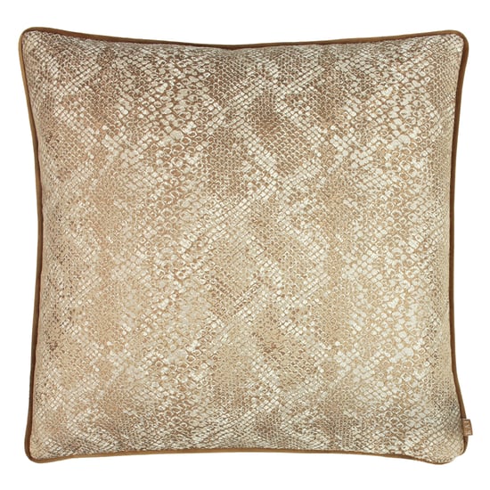 Kai Viper Snake Square Feather Filled Cushion