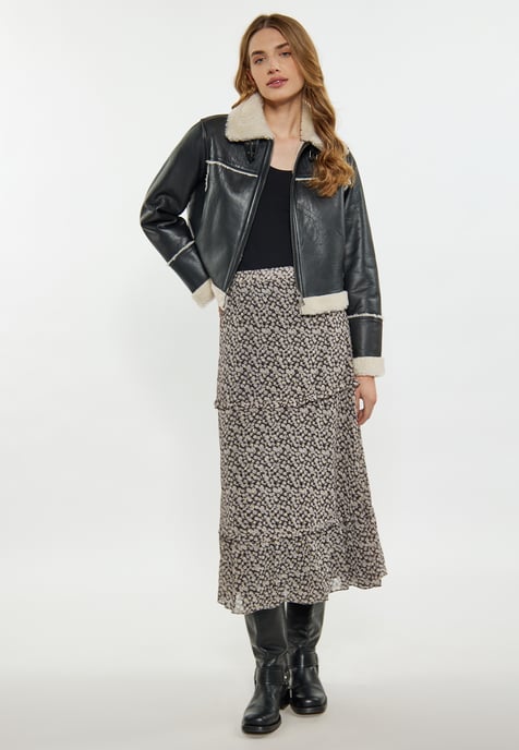 Dreimaster Jacke Damen schwarz - Image 2