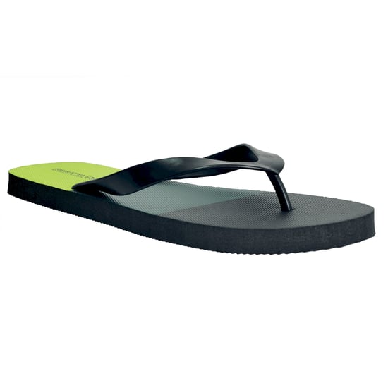 Regatta - Herren Flipflops "Bali", Blockfarben (Kiwi-Grün/Schwarz) - Image 1