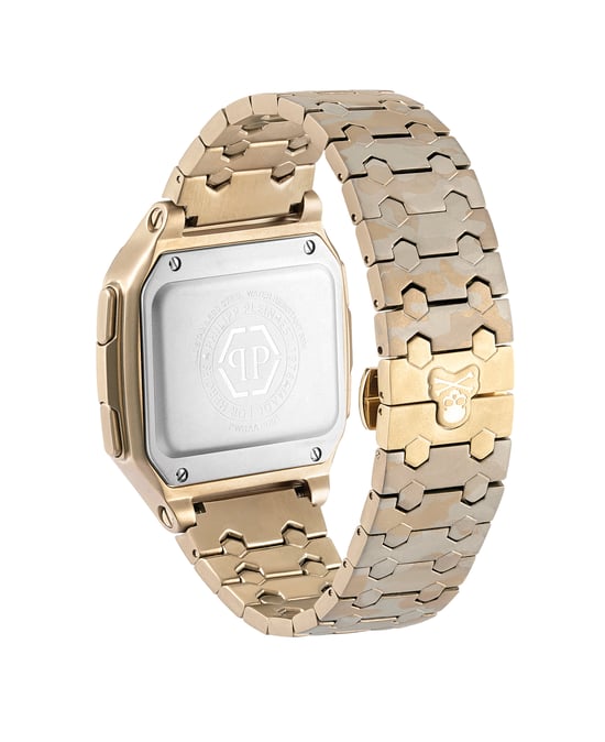 Philipp Plein Hyper $hock Gold Herren Armbanduhr PWHAA1021 - Image 2