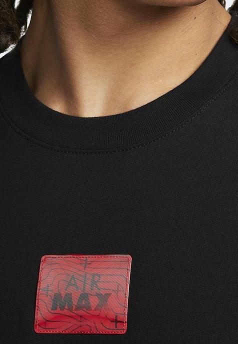 Nike Sportswear Air Max Herren-T-Shirt in Schwarz - Image 3