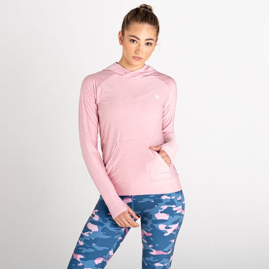 Dare 2B Womens/Ladies Sprint City Lightweight Hoodie (Powder Pink) - Image 3
