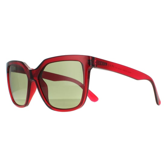 Serengeti Square Womens Milky Red Saturn Polarized 555nm Wakota