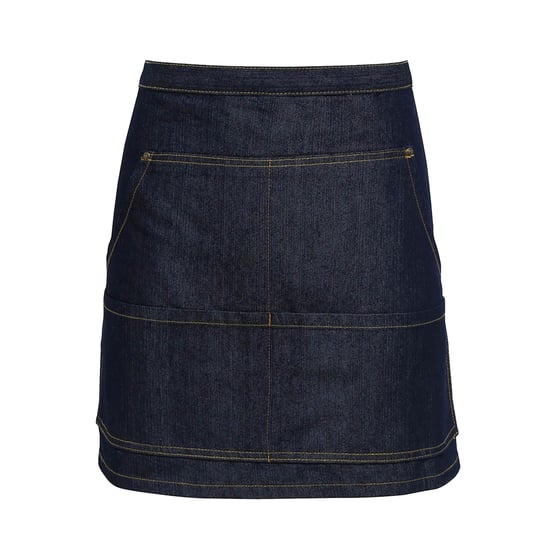 Premier Jeans Stitch Denim Waist Apron (Indigo Denim) - Image 1