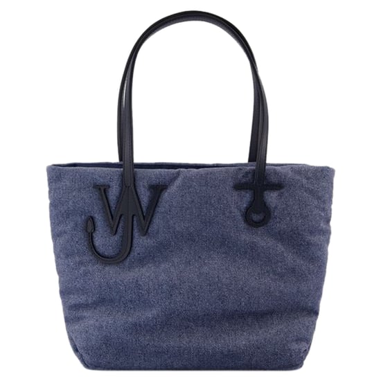 Kleine Puffy Anker Shopper Tasche - J.W. Anderson - Polyester - Blau - Image 1