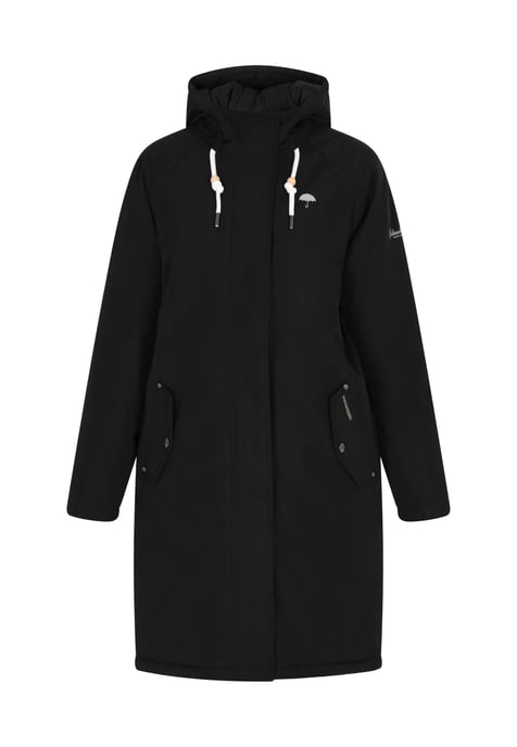 Schmuddelwedda Winterparka Damen schwarz - Image 1