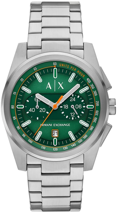 Armani Exchange Parker Herren Silber-Uhr AX2862 - Image 1