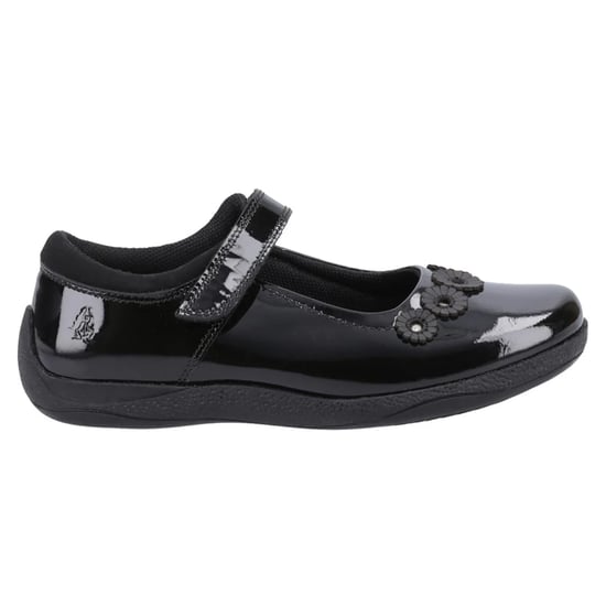 Hush Puppies - Mädchen Schul-Uniform-Schuhe "Christina", Leder (Schwarzer Lack) - Image 1