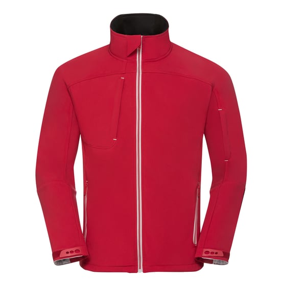 Russell Herren Bionic Softshell Jacke (Klassisch Rot) - Image 1