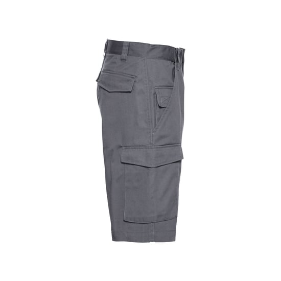 Russell - Arbeitshose Shorts für Herren (Grau) - Image 3