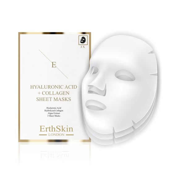 Hyaluronsäure & Kollagen Maske - 3 Blatt - Image 1