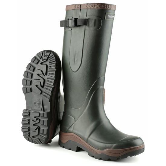 Cotswold Herren Kompass Neopren Gummistiefel (Grün) - Image 1