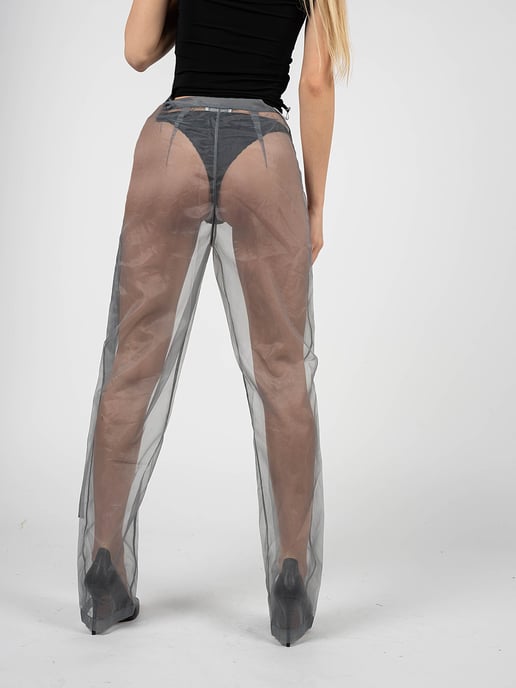 Patrizia Pepe Hose Damen grau - Image 4