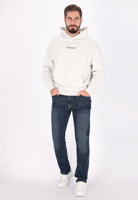 Schmuddelwedda Sweatshirt Herren Wollweiß-Melange - Image 2