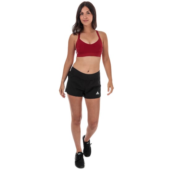 Brassières All Me 3 Bandes adidas Pour Femme en Bordeaux - Image 3