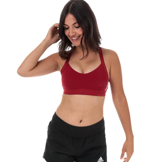 Brassières All Me 3 Bandes adidas Pour Femme en Bordeaux - Image 4